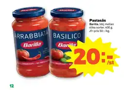 Stora Coop Pastasås erbjuda