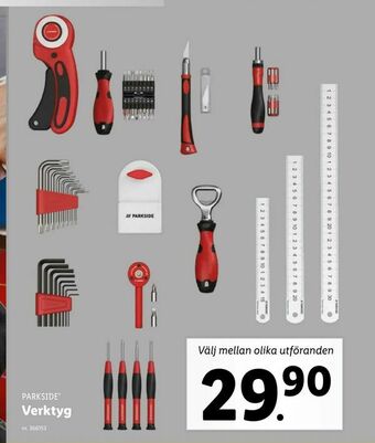 Lidl Verktyg erbjuda