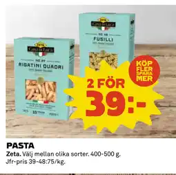 Coop PASTA erbjuda