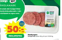 Stora Coop Hamburgare erbjuda