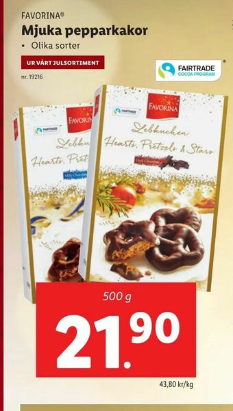 Lidl Mjuka pepparkakor erbjuda