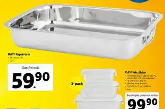 Lidl Day® Ugnsform erbjuda