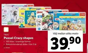 Lidl Pussel Crazy shapes erbjuda
