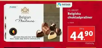 Lidl Belgiska chokladpraliner erbjuda