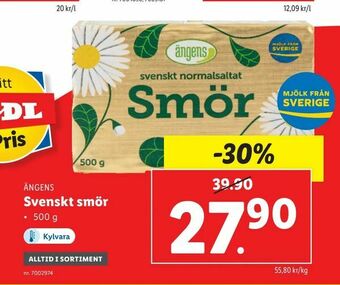 Lidl Svenskt smör erbjuda