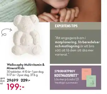 Oriflame Wellosophy Multivitamin & Mineral Kids erbjuda