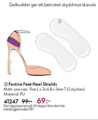 Oriflame Festive Feet Heel Shields erbjuda