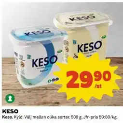 Coop KESO erbjuda