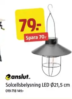 Jula Anslut solcellslampor erbjuda