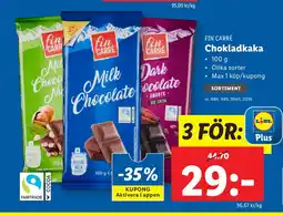 Lidl Chokladkaka erbjuda