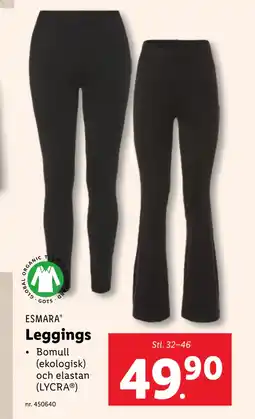 Lidl Leggings erbjuda