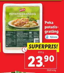 Peka potatisgratäng