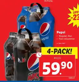 Lidl Pepsi erbjuda