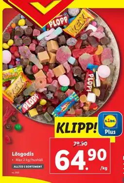 Lidl Lösgodis erbjuda