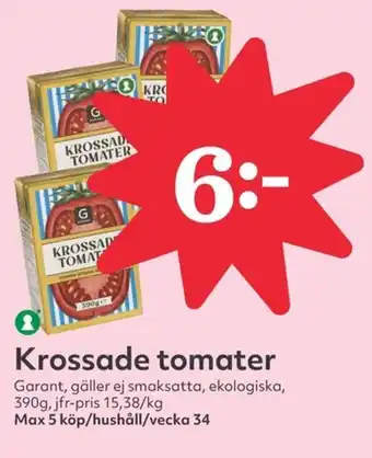 Hemköp Krossade tomater erbjuda