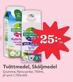 Hemköp Tvättmedel, Sköljmedel erbjuda