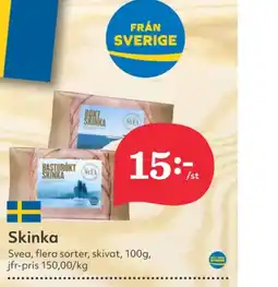 Hemköp Svea skinka erbjuda