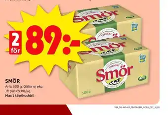ICA Kvantum Svenskt smör erbjuda