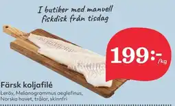 Hemköp Färsk koljafilé erbjuda