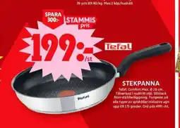ICA Maxi Tefal stekpanna erbjuda