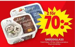 ICA Maxi Triumf gräddglass erbjuda