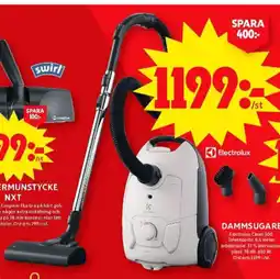ICA Maxi Electrolux dammsugare erbjuda