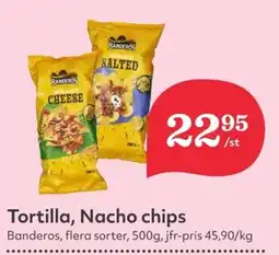 Hemköp Tortilla, Nacho chips erbjuda