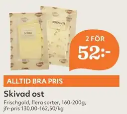 Hemköp Skivad ost erbjuda