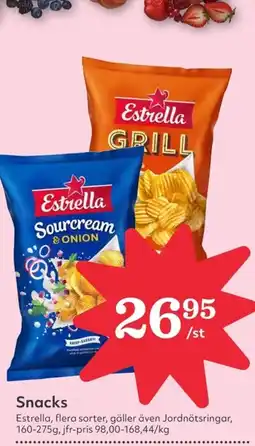 Hemköp Snacks erbjuda