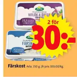 ICA Supermarket Arla färskost erbjuda
