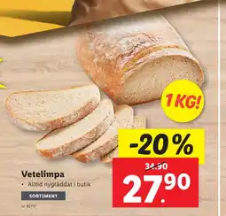Lidl Lidl butiksbakat matbröd erbjuda