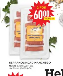 Willys Monte castello tapas erbjuda