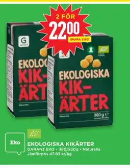 Willys Garant kikärter erbjuda