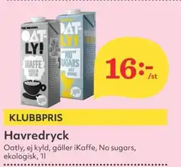 Hemköp Havredryck erbjuda