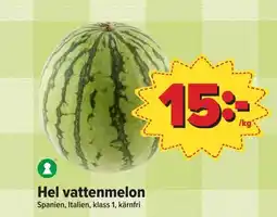 Östenssons Hel vattenmelon erbjuda