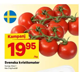 City Gross Svenska kvisttomater erbjuda
