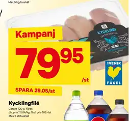 City Gross Kycklingfilé erbjuda