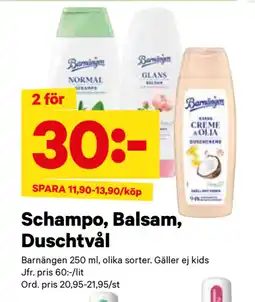 City Gross Schampo, Balsam, Duschtvål erbjuda