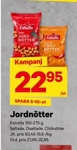 City Gross Jordnötter erbjuda