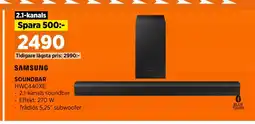 Power SOUNDBAR erbjuda