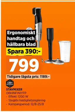 Power STAVMIXER erbjuda