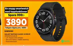 Power GALAXY WATCH6 CLASSIC 43 MM BT erbjuda