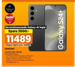 Power GALAXY S24+ 256 GB erbjuda