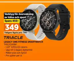 Power LEGACY ONE FITNESS SMARTWATCH erbjuda
