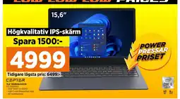 Power 15,6 BÄRBAR DATOR erbjuda