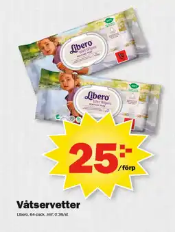 Pekås Våtservetter erbjuda