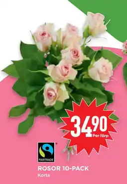 Willys Hemma ROSOR 10-PACK erbjuda