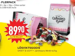 Willys Hemma LÖSVIKTSGODIS erbjuda