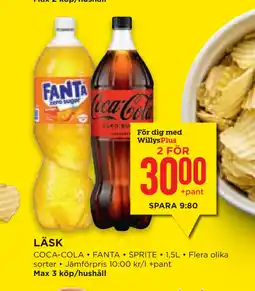 Willys Hemma LÄSK erbjuda