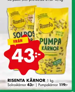 ÖoB RISENTA KÄRNOR erbjuda